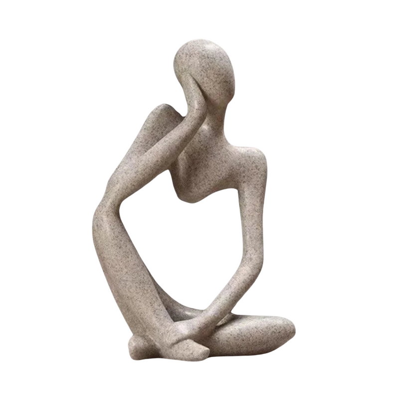 Stylish Decorative Figure – Elegant and Soothing Resin Art for Any Space