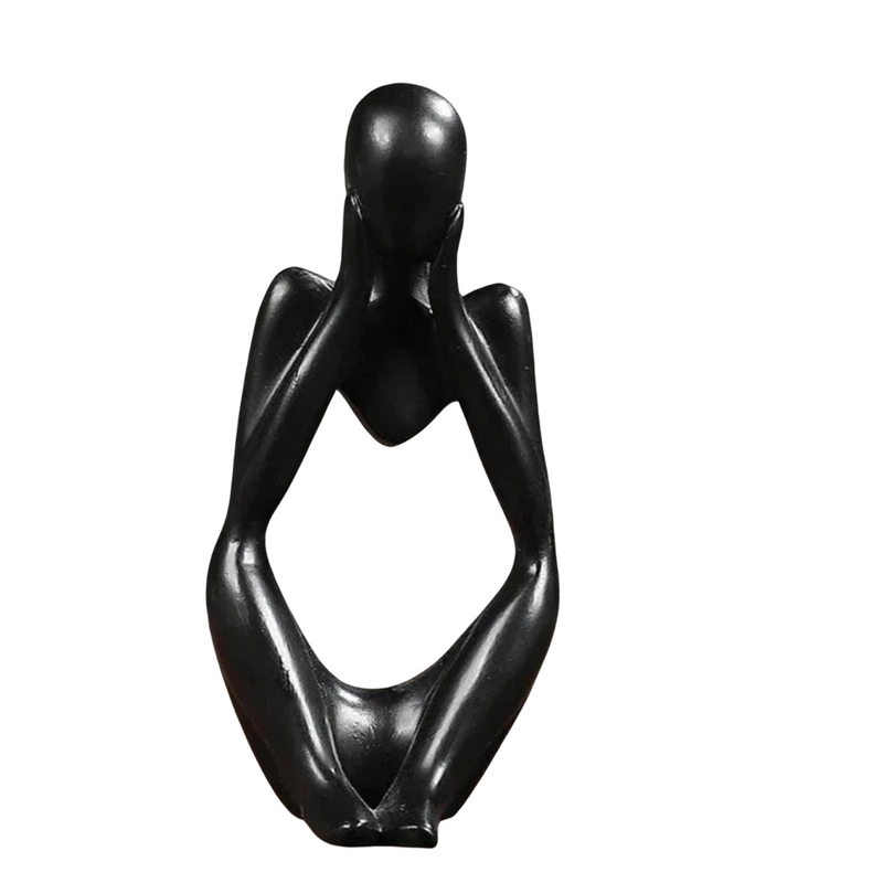 Stylish Decorative Figure – Elegant and Soothing Resin Art for Any Space