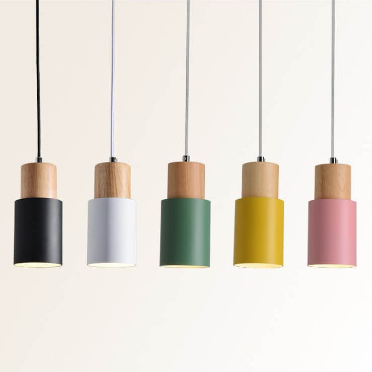Stylish Black Pendant Lamp – Modern LED Light for Dining Room and Living Room with Scandinavian Flair