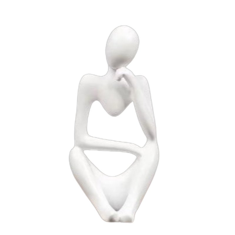 Stylish Decorative Figure – Elegant and Soothing Resin Art for Any Space