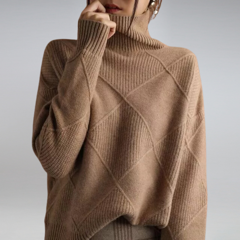 Ultimate Luxury Cashmere Turtleneck – Experience Unmatched Comfort and Timeless Style