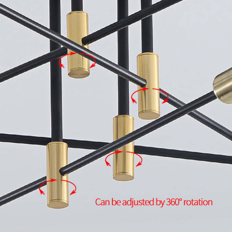 Stylish Orbita Pendant Lamp - Contemporary Metal Lighting with Energy-Efficient LED E27