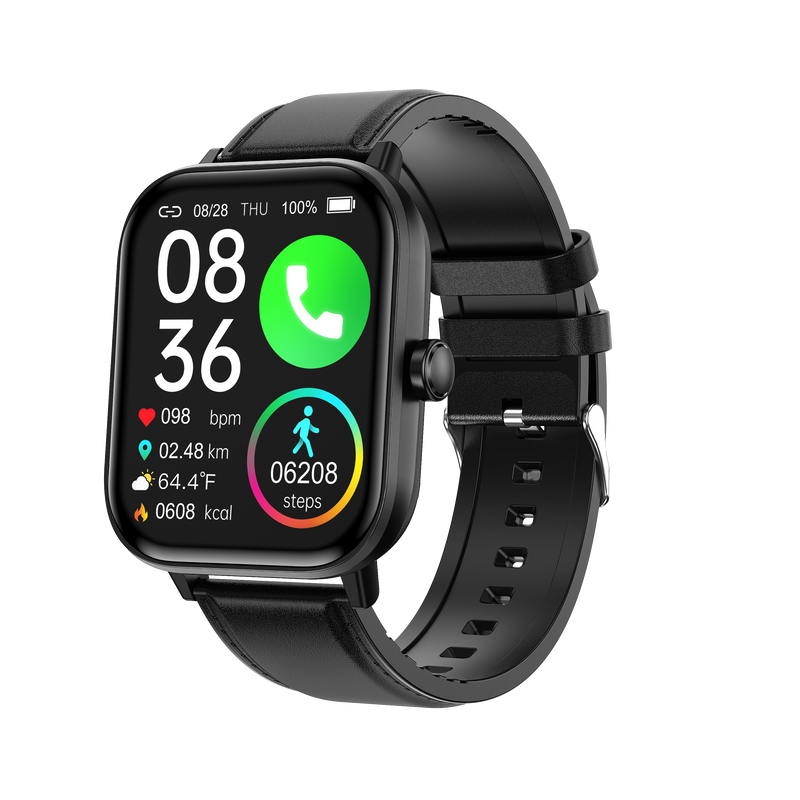 Stylish Blood Sugar Smartwatch – Elegant and Non-Invasive Glucose Monitor with Health Tracking Features