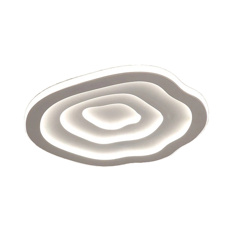 Stylish Modern Acrylic Ceiling Light with LED Lighting in Warm and White - Perfect Ceiling Fixture for Bedrooms and Contemporary Interiors