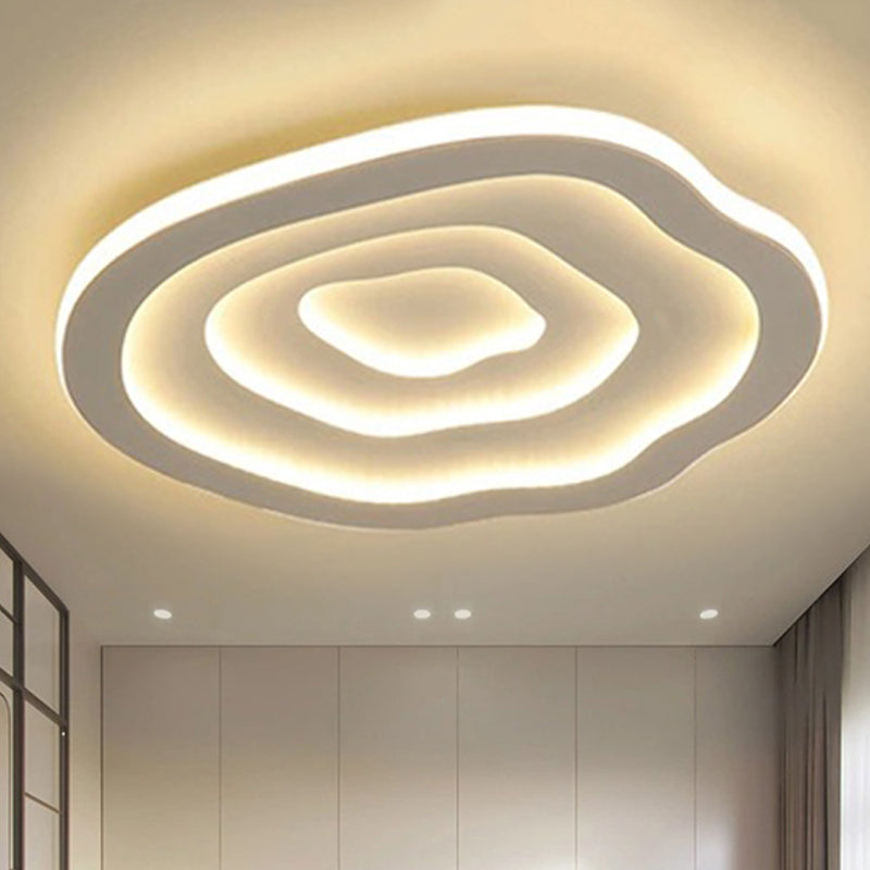 Stylish Modern Acrylic Ceiling Light with LED Lighting in Warm and White - Perfect Ceiling Fixture for Bedrooms and Contemporary Interiors