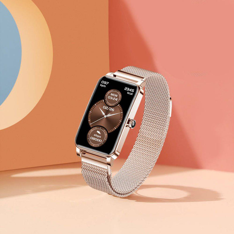 Chic & Slim Smartwatch for Women – Combine Health, Fitness, and Style!