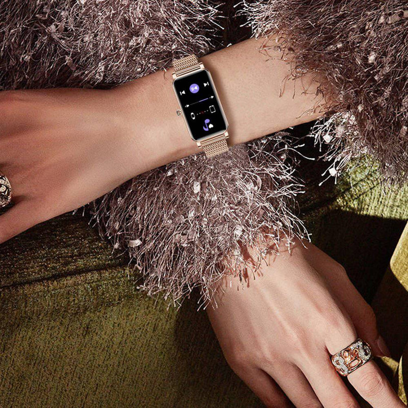 Chic & Slim Smartwatch for Women – Combine Health, Fitness, and Style!