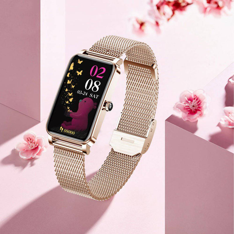 Chic & Slim Smartwatch for Women – Combine Health, Fitness, and Style!