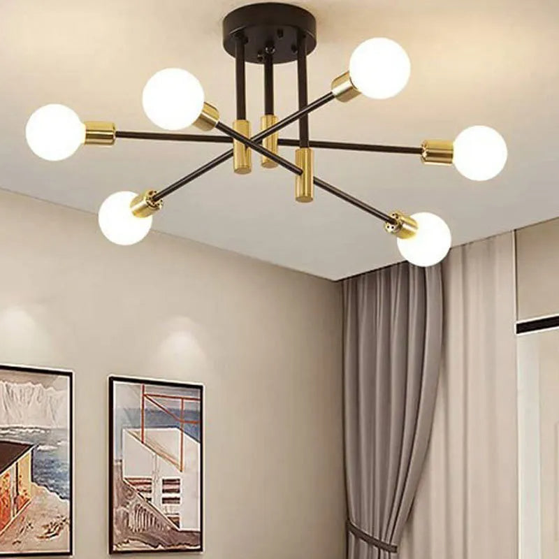 Stylish Orbita Pendant Lamp - Contemporary Metal Lighting with Energy-Efficient LED E27