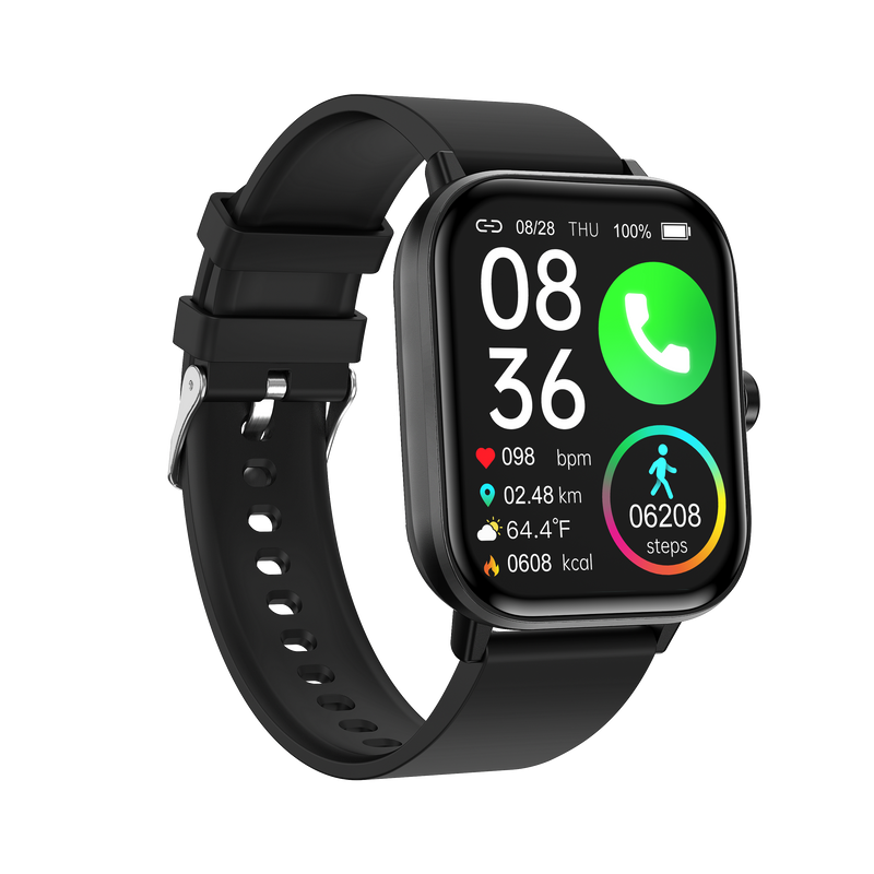 Stylish Blood Sugar Smartwatch – Elegant and Non-Invasive Glucose Monitor with Health Tracking Features
