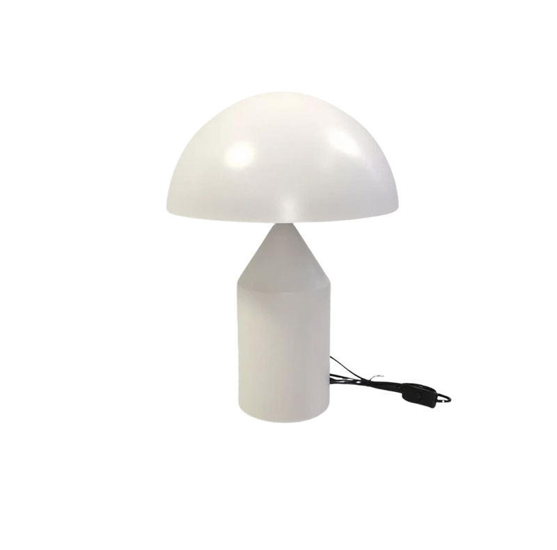Stylish Vintage and Modern LED Table Lamp Made of High-Quality Metal and Glass with Convenient Push Button Switch – Perfect for Your Living Room and Bedroom!