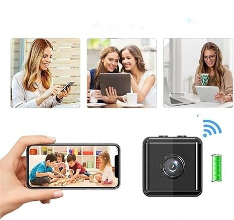 Safety through Connection: 1080P WiFi Security Camera - Wireless Indoor and Outdoor Camera with Convenient App Control