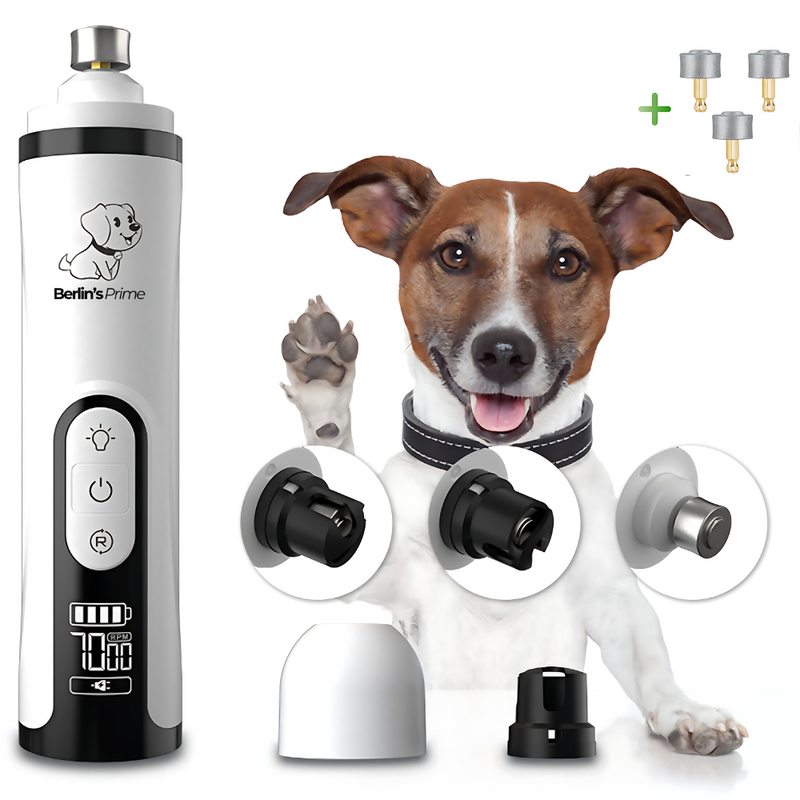 Ultrasilent Premium Pet Nail Grinder – Painless Claw Care for a Perfect Shine