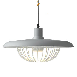 Atmospheric Scandinavian Wooden Pendant Lamp – Trendy Industrial Lighting for Any Space
