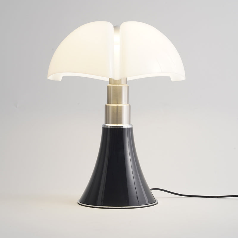 Stylish Vintage LED Table Lamp - Energy-Efficient Retro Lighting Made of Acrylic and Aluminum, Perfect for Living Room and Office with Warm Light