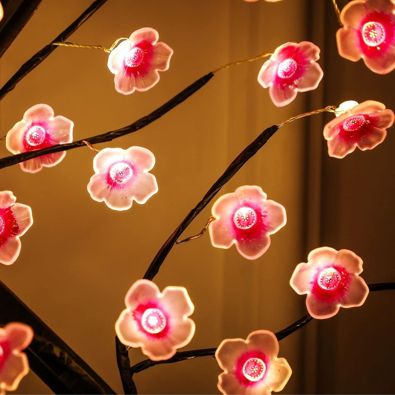 Atmospheric LED Bonsai Lamp – Enchanting Cherry Blossom Lighting for a Magical Atmosphere