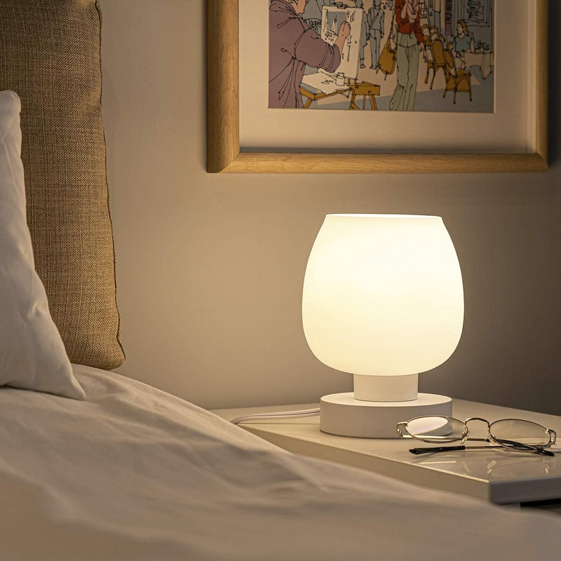 Stylish Set of 2 Dimmable Touch Table Lamps – Modern Night Lamps with User-Friendly Control