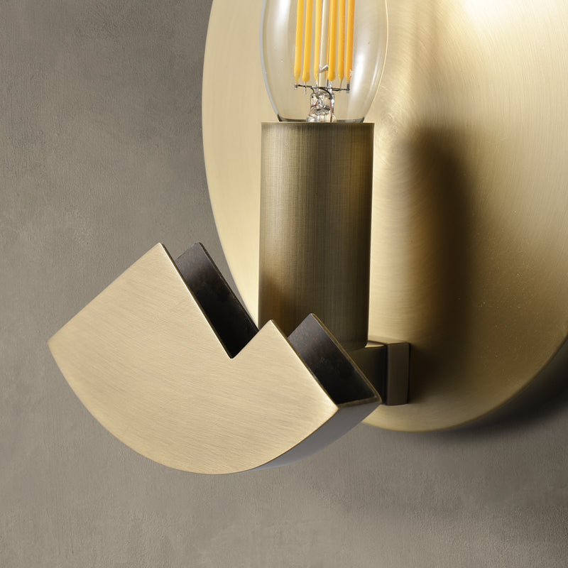 Elegant Nordic Minimalist LED Wall Lamp made of Marble and Brass with Dimmer – Adjustable Light for a Cozy Interior Decor