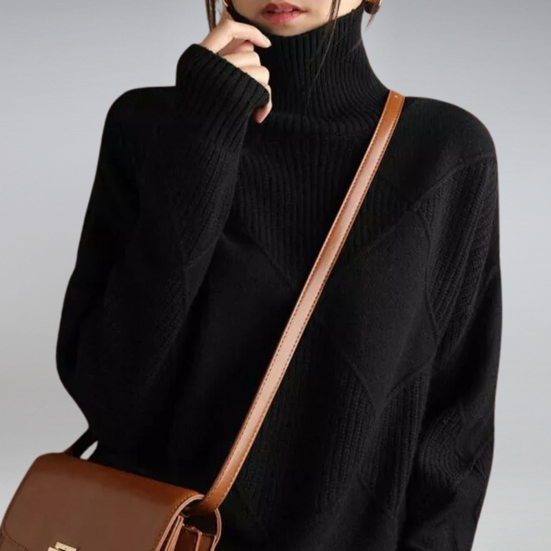 Ultimate Luxury Cashmere Turtleneck – Experience Unmatched Comfort and Timeless Style