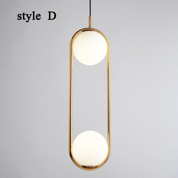 Harmonious Glass Hanging Lamp - Stylish and Contemporary Lighting