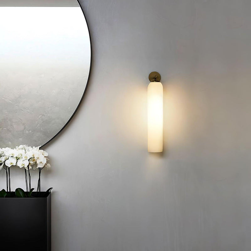 Stylish Handmade Glass Wall Lamp - Elegant LED Wall Light for a Warm Atmosphere in Any Interior Style