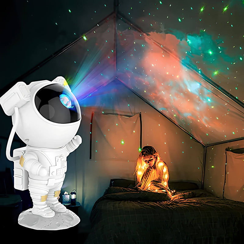 Astronaut Star Projector – Enchanting Space Lighting for a Magical Atmosphere