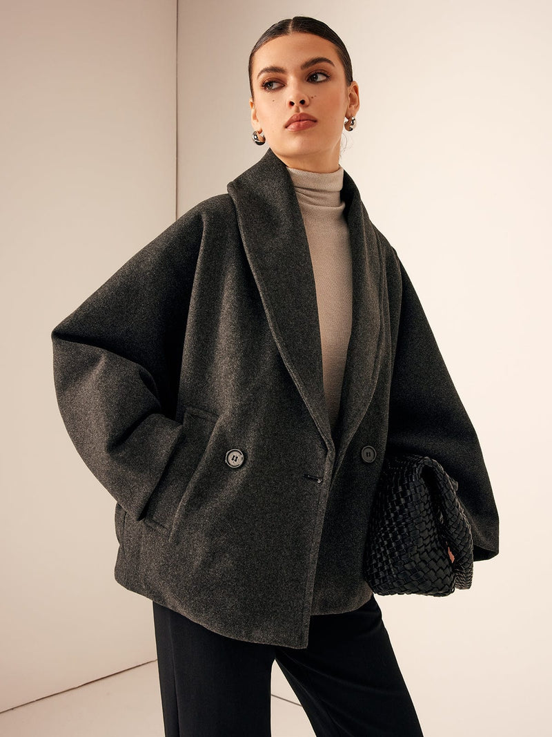 Stylish Tweed Jacket - Refined Comfort and Elegance in Cotton and Polyester