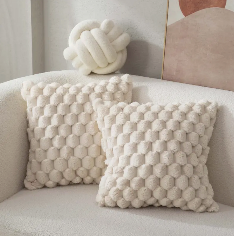 Soft and stylish cushion with a cozy cover for the best comfort