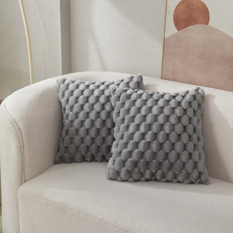 Soft and stylish cushion with a cozy cover for the best comfort