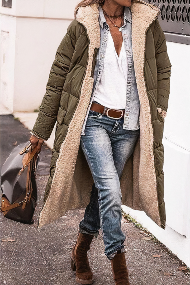 Pamper Yourself with the Luxury Reversible Parka – The Perfect Combination of Comfort and Elegance for Winter!
