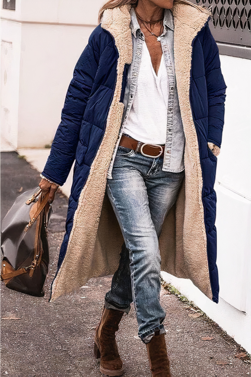 Pamper Yourself with the Luxury Reversible Parka – The Perfect Combination of Comfort and Elegance for Winter!