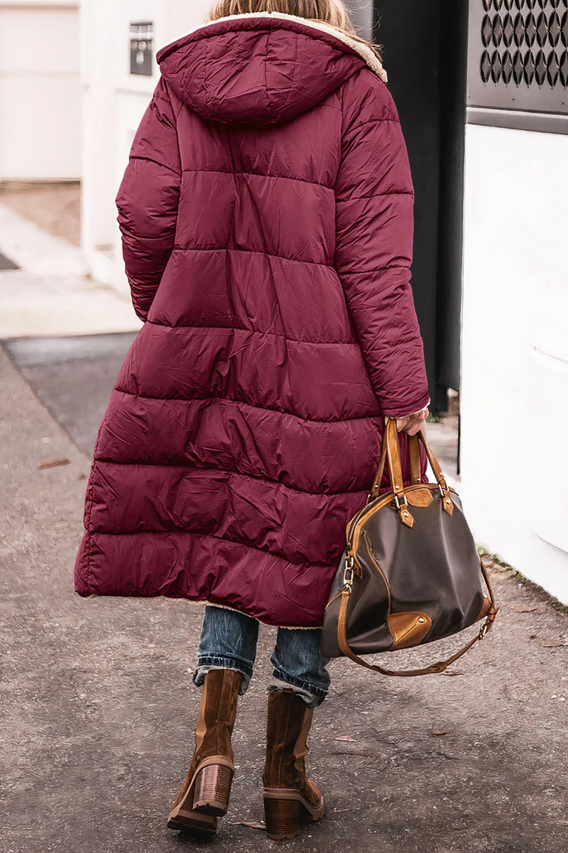 Pamper Yourself with the Luxury Reversible Parka – The Perfect Combination of Comfort and Elegance for Winter!