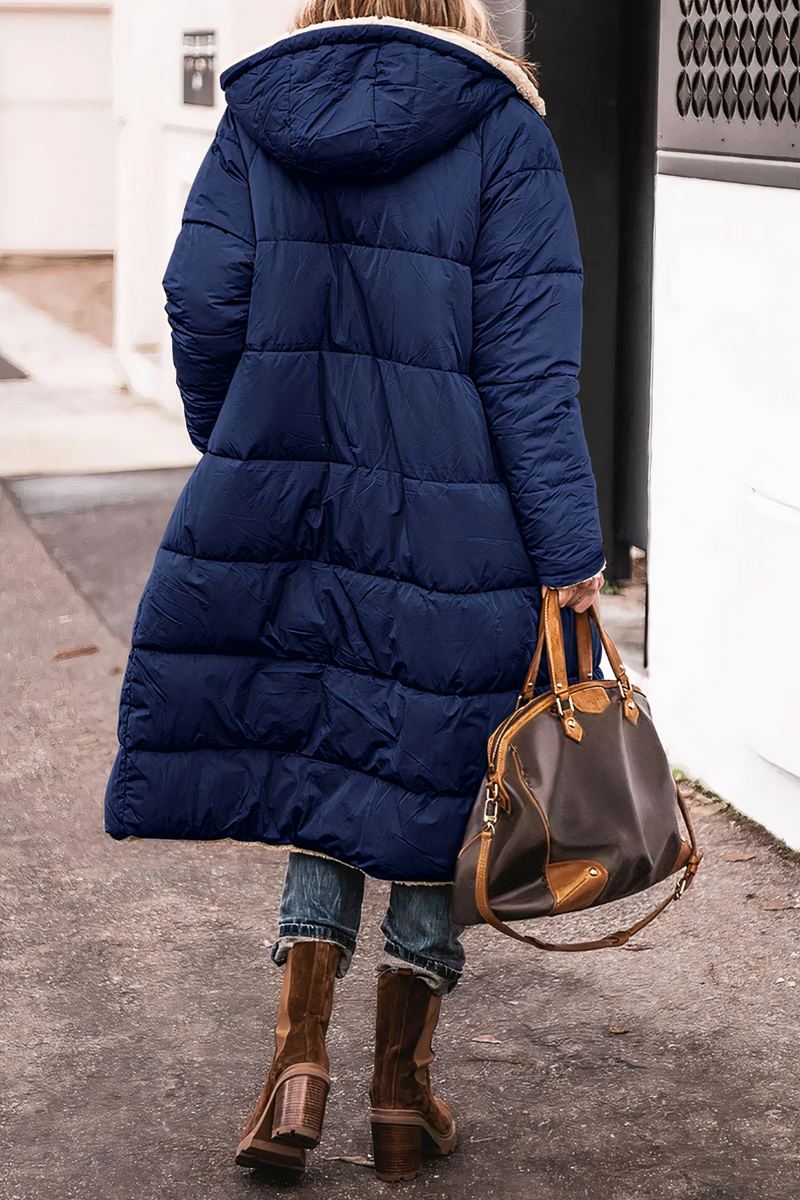 Pamper Yourself with the Luxury Reversible Parka – The Perfect Combination of Comfort and Elegance for Winter!