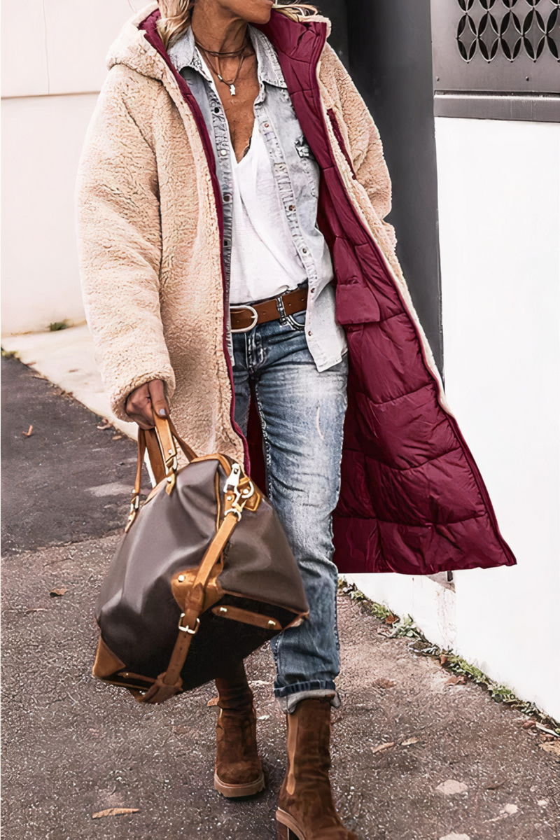 Pamper Yourself with the Luxury Reversible Parka – The Perfect Combination of Comfort and Elegance for Winter!