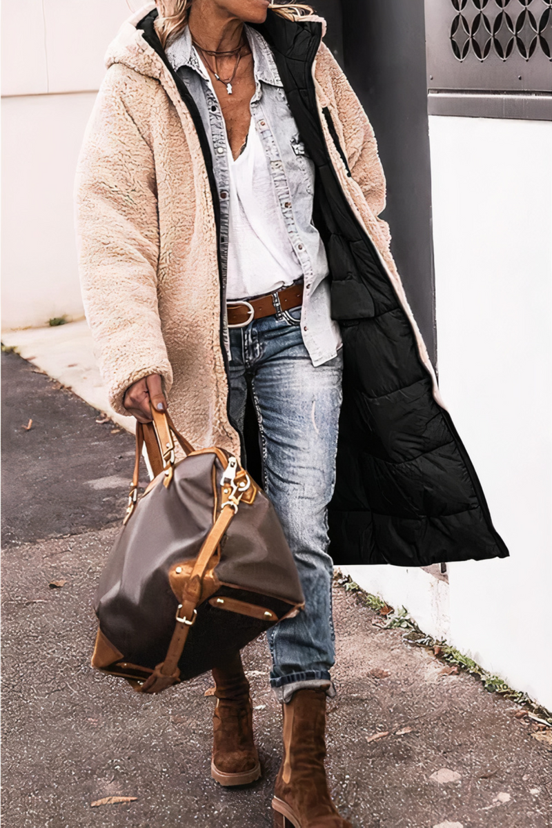 Pamper Yourself with the Luxury Reversible Parka – The Perfect Combination of Comfort and Elegance for Winter!