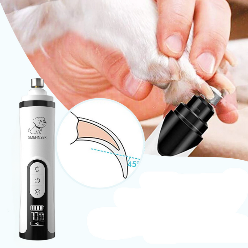 Ultrasilent Premium Pet Nail Grinder – Painless Claw Care for a Perfect Shine