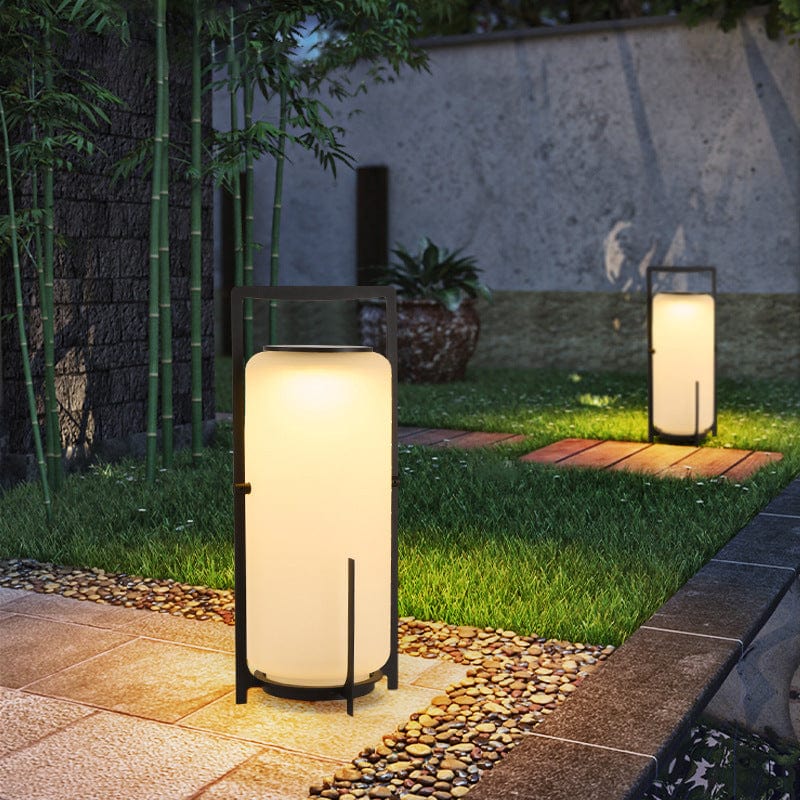 Stylish Solar Outdoor Lamp with Modern Design for Garden and Driveway - Efficient Solar Wall Light for Outdoor Use