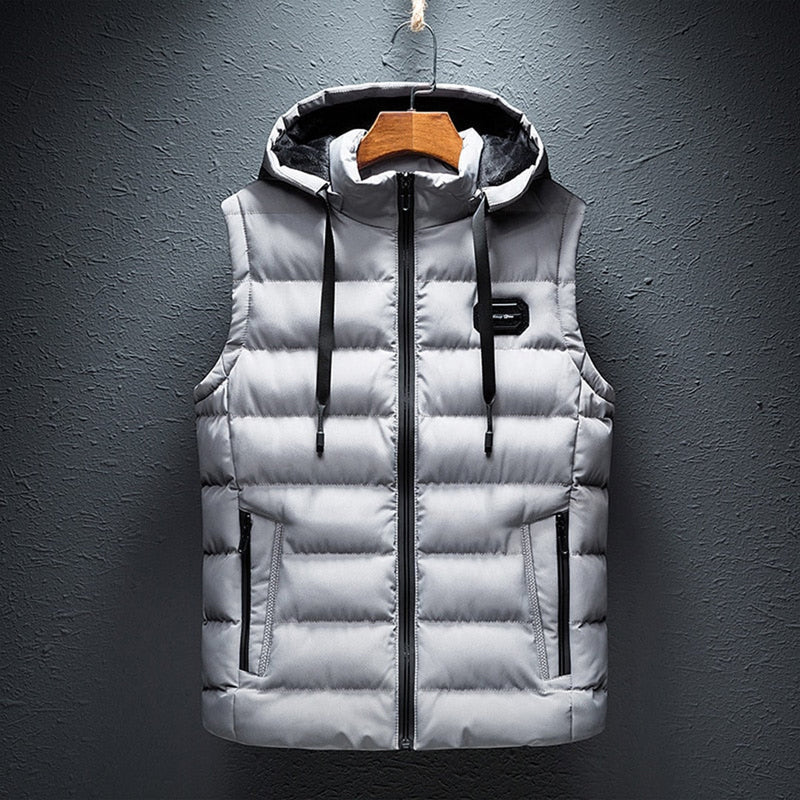 Luxe Padded Sleeveless Bodywarmer for Men – Perfect Combination of Warmth and Style for Any Occasion