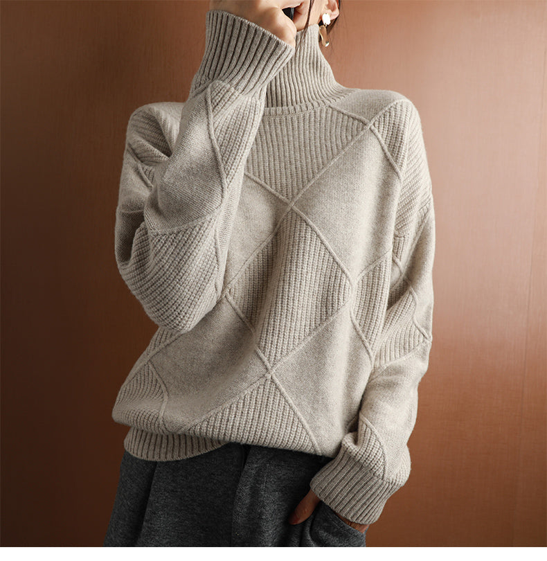 Ultimate Luxury Cashmere Turtleneck – Experience Unmatched Comfort and Timeless Style