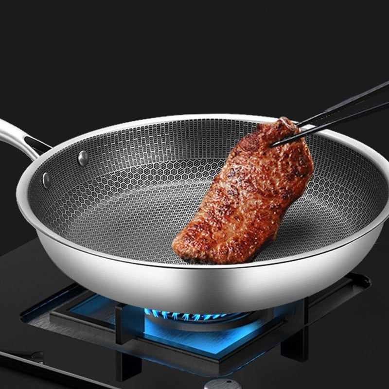 CuisinePro Stainless Steel Non-Stick Pan – For the Ultimate and Carefree Cooking Experience!