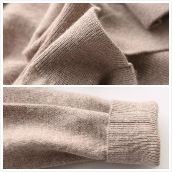 Refined Cashmere Men's Sweater – Elegance and Luxury for the Stylish Man