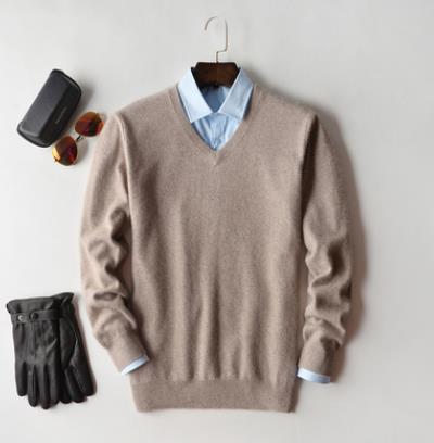Refined Cashmere Men's Sweater – Elegance and Luxury for the Stylish Man
