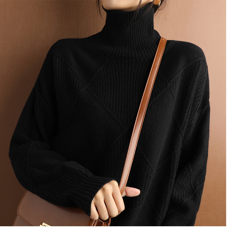 Ultimate Luxury Cashmere Turtleneck – Experience Unmatched Comfort and Timeless Style