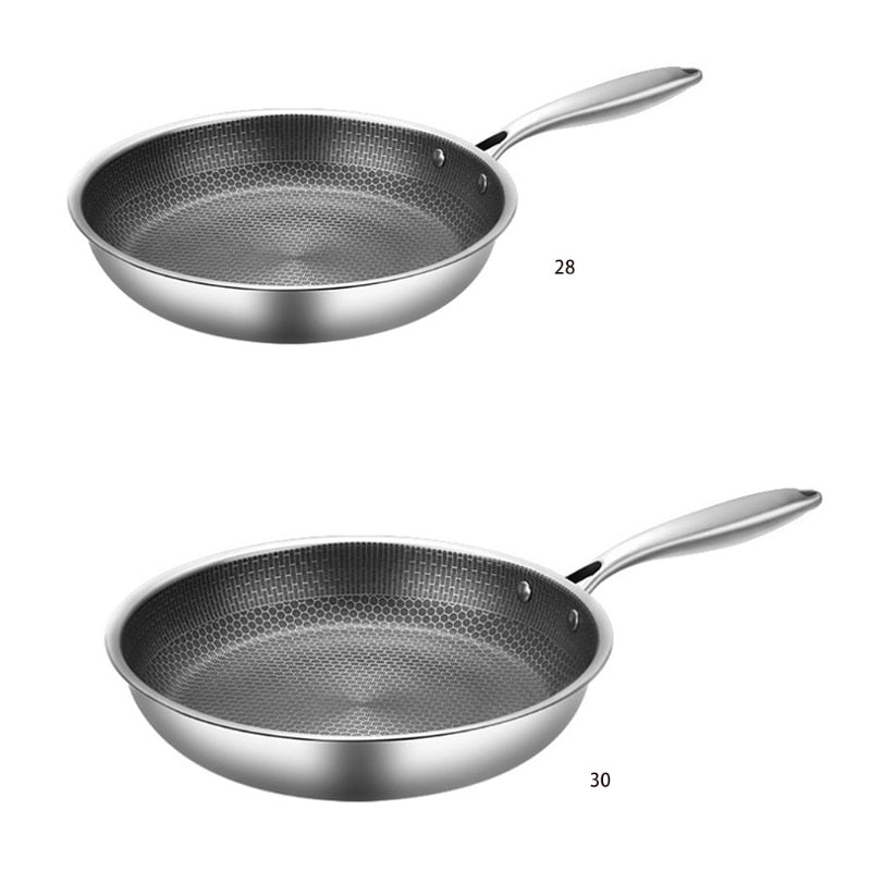 CuisinePro Stainless Steel Non-Stick Pan – For the Ultimate and Carefree Cooking Experience!