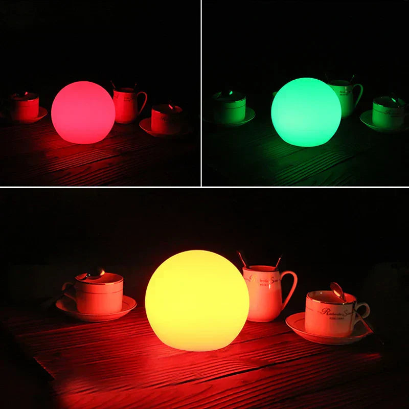 AuraBall LED Table Lamp – Create an Enchanting Atmosphere with Dynamic Color Changes