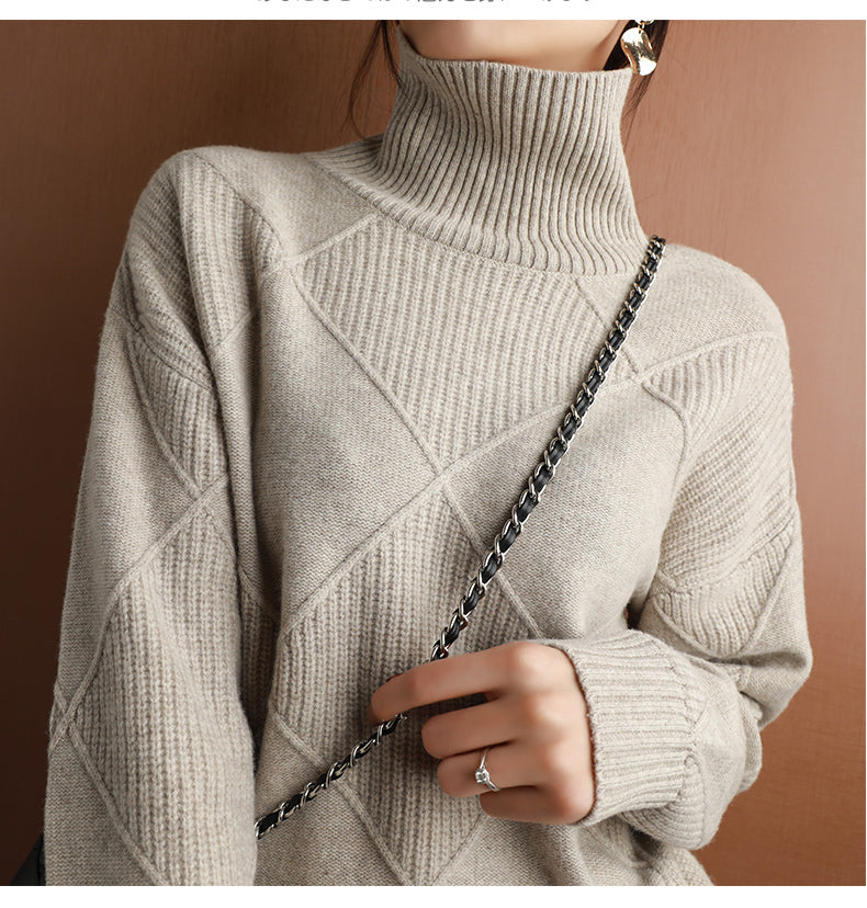 Ultimate Luxury Cashmere Turtleneck – Experience Unmatched Comfort and Timeless Style