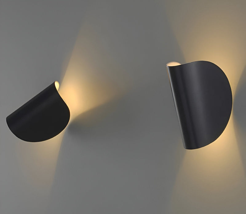 Stylish Rotatable Wall Lamp Rotate - Geometric Design with LED for Perfect Ambient Lighting Indoors