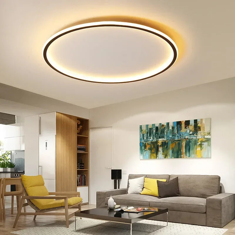 AuroraGlobe - Stylish Scandinavian Round Ceiling Lamps for an Elegant Touch