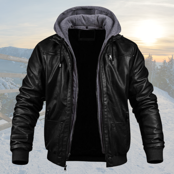 Chic and Comfortable Winter Jacket for Men with Hood - Meet High-Quality Materials