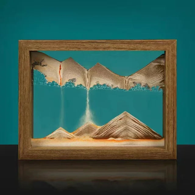 SandWave | Serene Spinning Sand Sculpture for Ultimate Relaxation